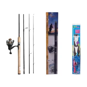 Fiskestenger og fiskesett