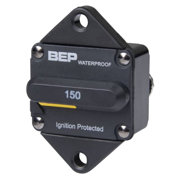 Bep Automatsikring Innfellbar IP67 Enpolet For strmkrevende applikasjoner 50 amp