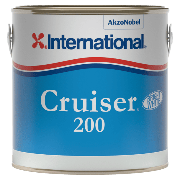 International CRUISER 200 Hvit For alle overflater inkl aluminium 9 m2 pr liter Rask sjssetting ett