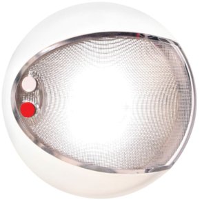 Hella EuroLED 130 Touch Hvitt/rdt Lys, Hvit 12/24V