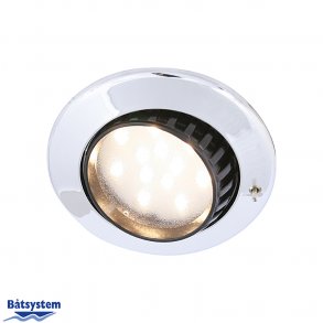 Btsystem Comet LED Downlight Krom m/Bryter 2W 12/24V