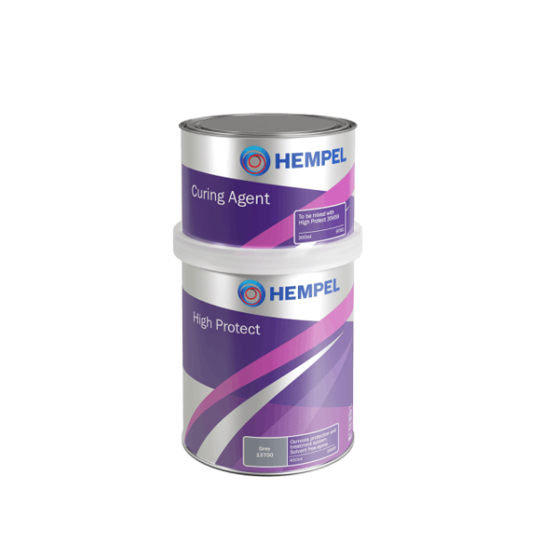 Hempel High Protect Grey 2-komp. Epoxyprimer Effektiv beskyttelse mot plastpest 6,6 m2/liter