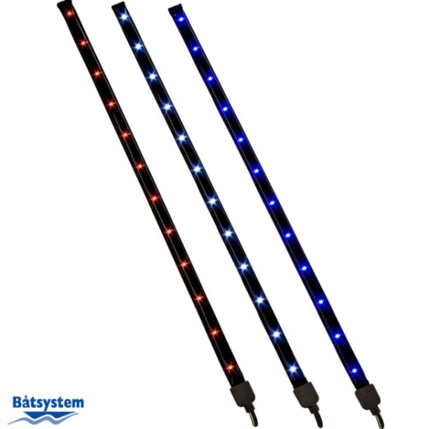 Btsystem Striplight LED 300mm m/Kaldhvit Lys 0,9W 12V Selvklebende Kaldhvitt lys 12V/0,9W Dimbar