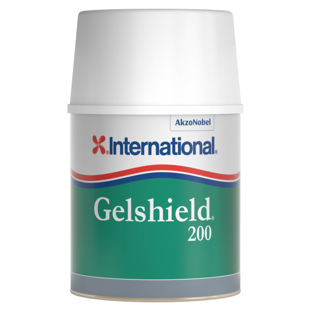 International Gelshield 200 Grey Epoxy Primer 2,5 liter Hurtigtrkende Optimal beskyttelse mot plast