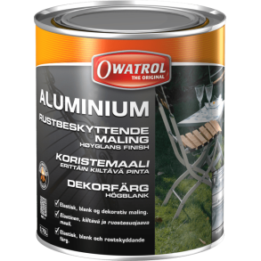 Owatrol Aluminium Rustbeskyttende Maling 0,75 liter