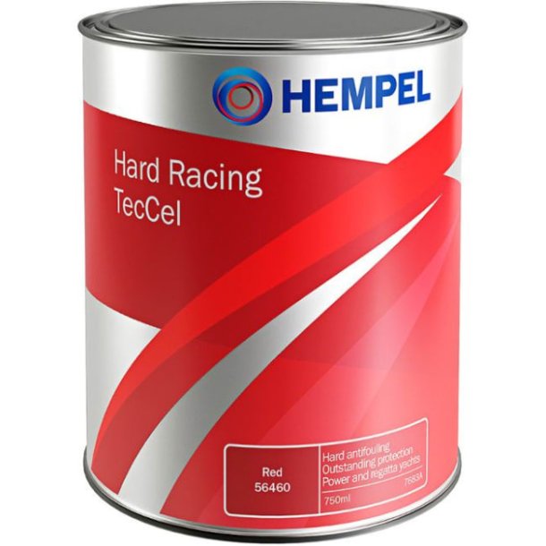 Hempel Hard Racing TecCel bunnstoff Gir en glatt overflate For motor- og seilbt Reduserer friksjon