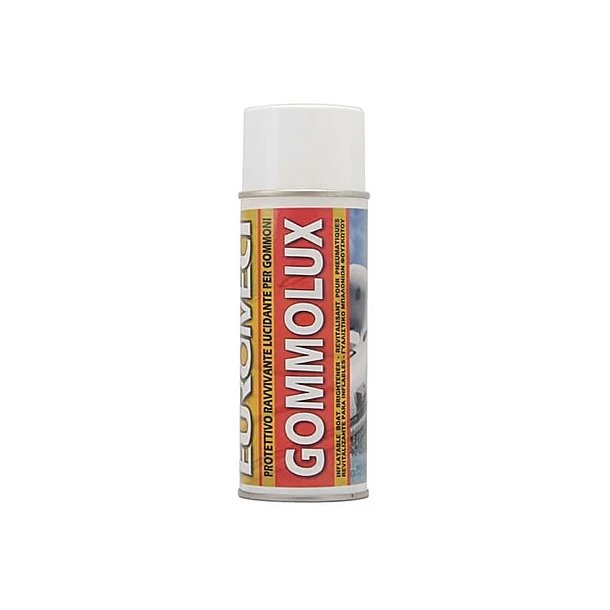 Euromeci Gommolux RIB Protective spray 0,4l Beskyttelse for gummi Fornyer farge Silikonfri