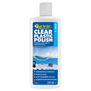 Star Brite Clear Plastic Polish 237ml - Step 2 