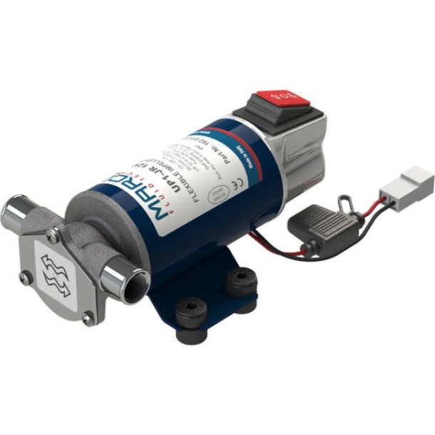 Marco Impellerpumpe m/Bryter UP1-JR 28 liter 24V