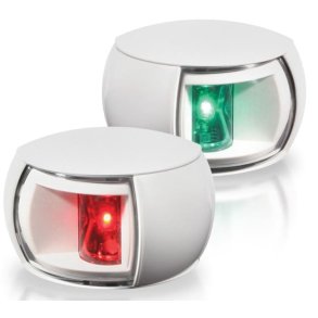 Hella Lanterne NaviLED Compact Sett 2NM Klart Glass Hvit Hus 