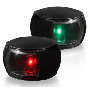 Hella Lanterne NaviLED Compact Sett 2NM Klart Glass Sort Hus 