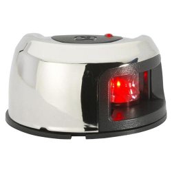 Attwood LED Lanterne Babord Rustfri 2NM for Dekkmonteringatt