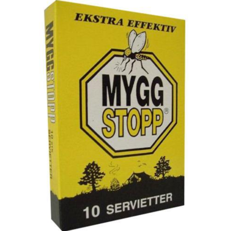 Myggstopp Servietter 10stk