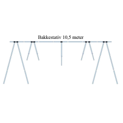 Red Duty Bakkestativ Aluminium 