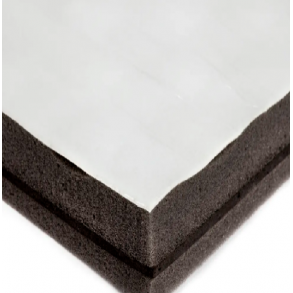 Lydfelleskum Tungplate 25mm 100X50Cm.