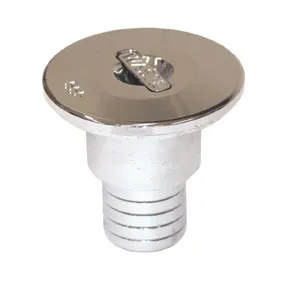 Dekksforskruvning Water 38mm til 50mm Rett Forkrommet