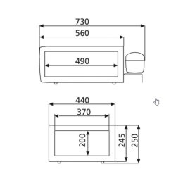 Dometic 30L kjleskuff CoolMatic CD 