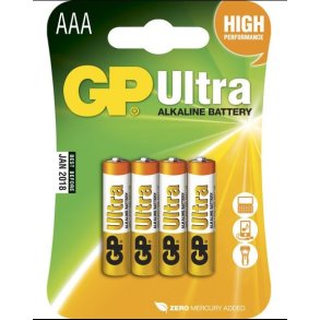 Batteri AAA 4pk
