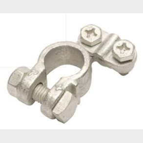 Batteripolsko Fortinnet messing For 25 - 35 mm� ,Minuspol