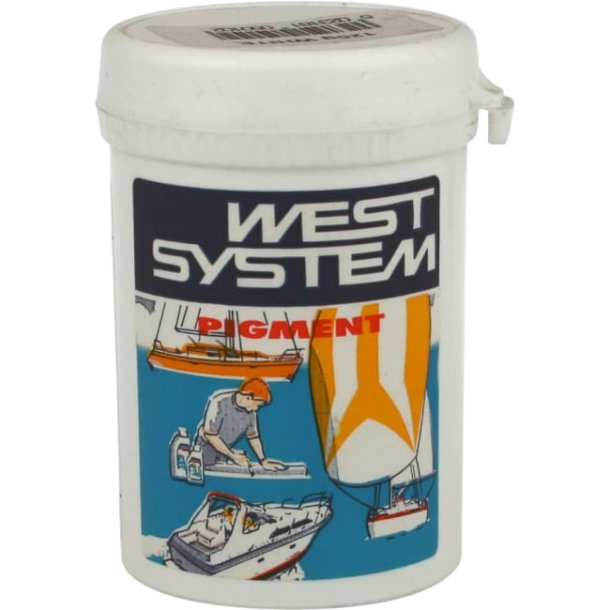 West Fargestoff Hvit 