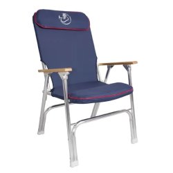 Dekkstol Aluminium polstret 