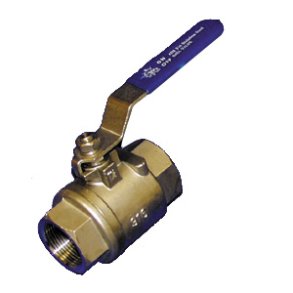 Kuleventil syrefast Innvendige BSP rrgjenger AISI316 syrefast stl