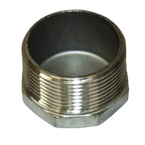 Plugg Syrefast Utvendige BSP rrgjenger AISI316 syrefast stl