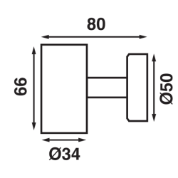 Btsystem Leselys Tube D2 USB Mattsilver 12V 