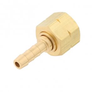 Gaslox slangesokkel 10-12mm m/svivelmutter G1/4