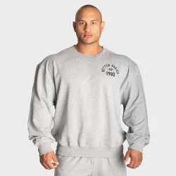 Legacy Sweater, Light Grey Melange