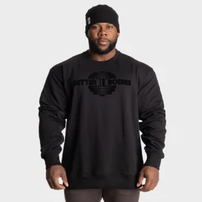 Union Crewneck, Black