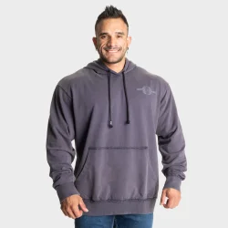 Washed Hoodie, Acid Sky Blue