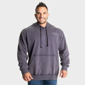 Washed Hoodie, Acid Sky Blue