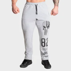 Graphic Standard Sweatpants, Light Grey Melange