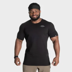 Essential Tapered Tee, Black