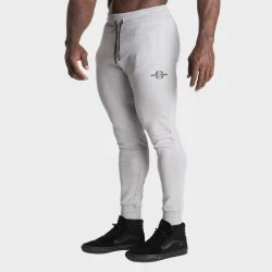 Tapered joggers V2, Light Grey Melange