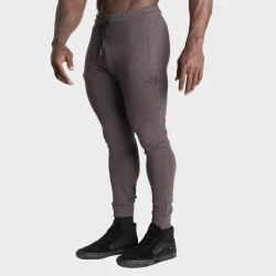 Tapered joggers V2, Dark Grey Melange