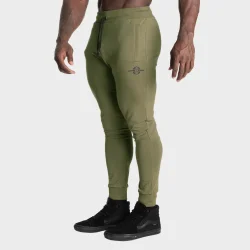 Tapered joggers V2, Washed Green