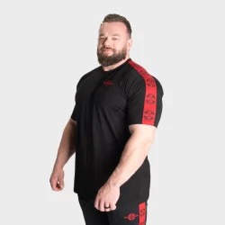 Bronx Standard Tee, Black/Red