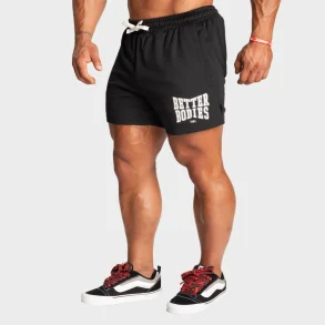 1982 Mesh Shorts, Black/White