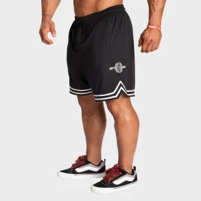 Basketball Shorts, Black/White