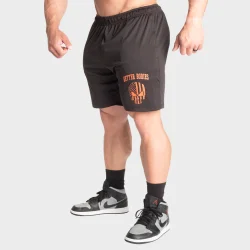 Skull Function Shorts, Black/Flame
