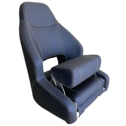 Sailcroft Btstol RM52 Flip-Up Mrk Bl m/Beige Dobbel Sm