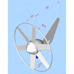 Rutland Vindgenerator 504 12V