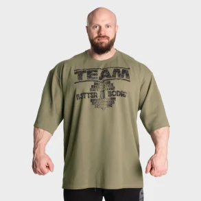 Team Iron Thermal Tee, Washed Green