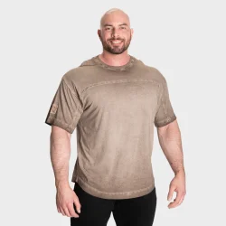 19th Street Yoke Original Tee, Washed Timber