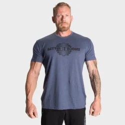 Recruit Tee, Sky Blue Melange XXL