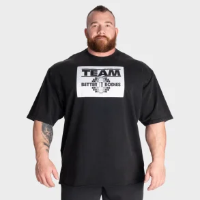 Team BB Iron Tee, Washed Black