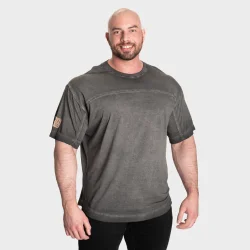 19th Street Yoke Original Tee, Washed Black