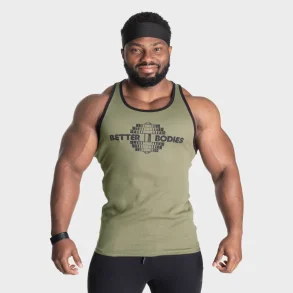Dumbbell T-Back, Washed Green